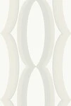 ホワイト 幾何学模様 YORK WALLCOVERLINGS  1ロール8.2m EV3981 輸入壁紙