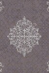 ダークグレー ダマスク GALERIE  1ロール10m CM2481 輸入壁紙
