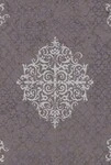 ダークグレー ダマスク GALERIE  1ロール10m CM2481 輸入壁紙