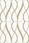 ホワイト 幾何学模様 YORK WALLCOVERLINGS  1ロール8.2m MD7171 輸入壁紙