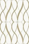 ホワイト 幾何学模様 YORK WALLCOVERLINGS  1ロール8.2m MD7171 輸入壁紙
