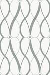 ホワイト 幾何学模様 YORK WALLCOVERLINGS  1ロール8.2m MD7173 輸入壁紙