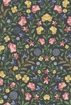 ブラック フラワー Cole＆Son  1ロール10m 118/13030 輸入壁紙