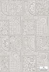 ライトグレー チェック・パターン Cole＆Son   1ロール10m 108-9047 輸入壁紙
