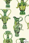 グリーン キャラクター＆イラスト Cole＆Son   1ロール10m 109-12056 輸入壁紙