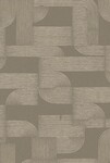 ブラウン チェック・パターン CASAMANCE  1ロール10m 75701528 輸入壁紙